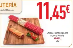 Masymas Chorizo ARGAL Chorizo Pamplona Extra Dulce o Picante oferta