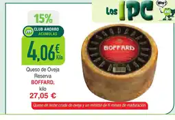 Masymas BOFFARD Queso de Oveja oferta