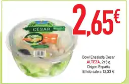 Masymas Alteza bowl ensalada cesar oferta