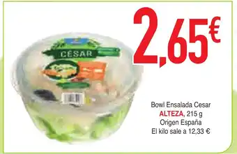 Masymas Alteza bowl ensalada cesar oferta