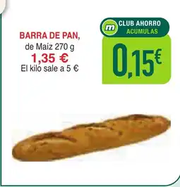 Masymas Barra de pan oferta