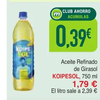 Masymas KOIPESOL Aceite Refinado de Girasol oferta
