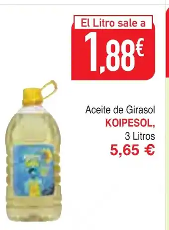 Masymas KOIPESOL Aceite de Girasol oferta