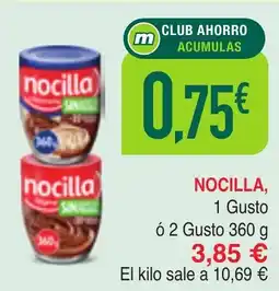 Masymas NOCILLA 1 Gusto oferta
