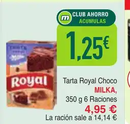 Masymas MILKA Tarta Royal Choco oferta