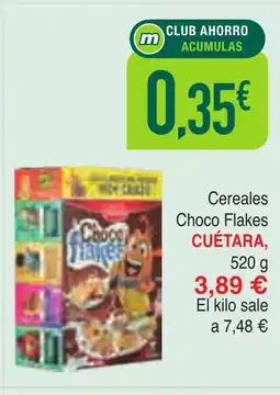 Masymas CUÉTARA Cereales Choco Flakes oferta