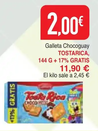 Masymas TOSTARICA Galleta Chocoguay oferta