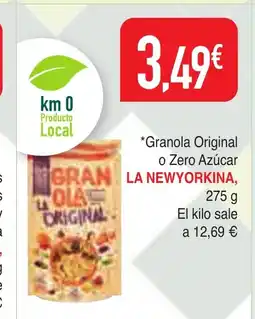 Masymas LA NEWYORKINA Granola Original o Zero Azúcar oferta