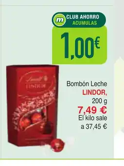 Masymas LINDOR Bombón Leche oferta