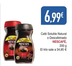 Masymas NESCAFÉ Café Soluble Natural oferta