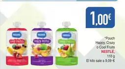 Masymas NESTLÉ Pouch Happy, Crazy o Cool Fruits oferta