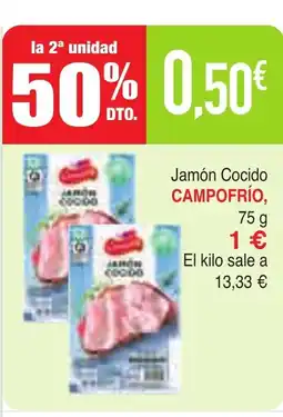 Masymas CAMPOFRIO Jamón Cocido oferta