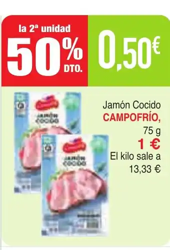 Masymas CAMPOFRIO Jamón Cocido oferta