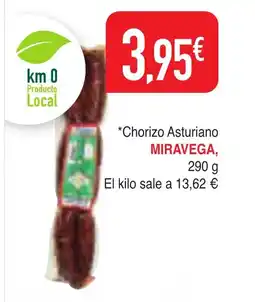 Masymas MIRAVEGA Chorizo Asturiano oferta