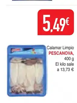 Masymas PESCANOVA Calamar Limpio oferta