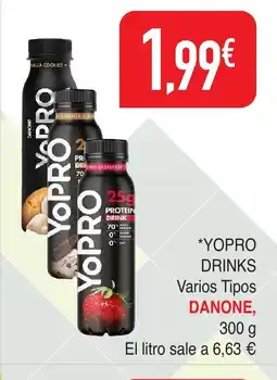 Masymas DANONE Yopro drink Various Tipos oferta