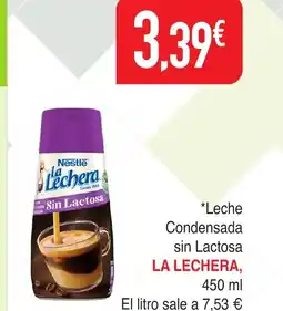 Masymas LA LECHERA Leche Condensada sin Lactosa oferta