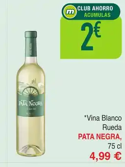 Masymas PATA NEGRA Vina Blanco Rueda oferta