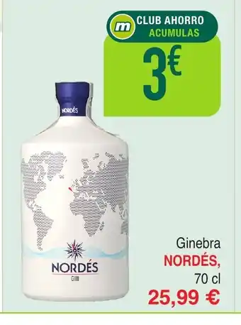 Masymas NORDÉS Ginebra oferta