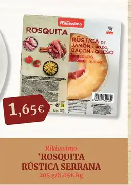 Masymas Rosquita rustica serrana oferta