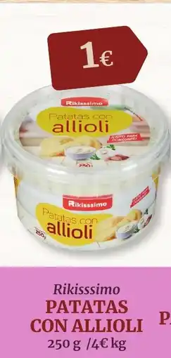 Masymas Patatas con allioli oferta