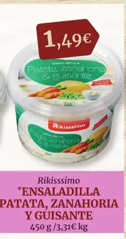 Masymas Ensaladilla con allioli patata, zanahoria oferta