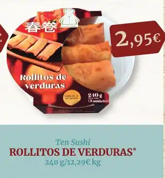 Masymas Rollitos de verduras oferta