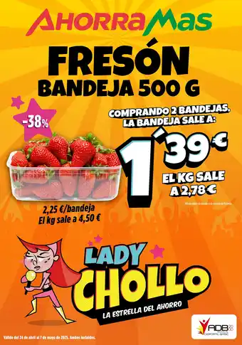 AhorraMas Fresón oferta