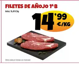AhorraMas Filetes de añojo 1^b oferta