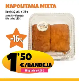 AhorraMas Napolitana mixta oferta