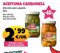 AhorraMas CARBONELL Aceituna oferta