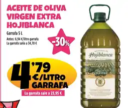 AhorraMas HOJIBLANCA Aceite de oliva virgen extra oferta