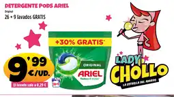 AhorraMas ARIEL Detergente pods oferta