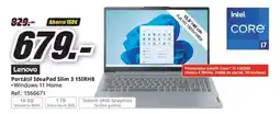 MediaMarkt LENOVO Portátil IdeaPad Slim 3 15IRH8 oferta