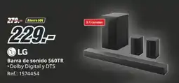 MediaMarkt LG Barra de sonido S60TR oferta