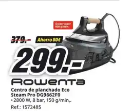 MediaMarkt ROWENTA Centro de planchado Eco Steam Pro DG9662F0 oferta