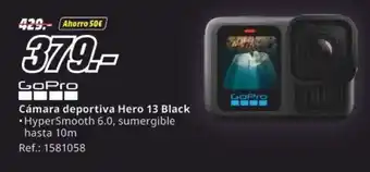 MediaMarkt Cámara deportiva Hero 13 Black oferta