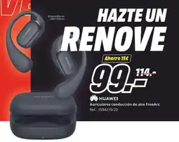 MediaMarkt HUAWEI Auriculares conducción de aire FreeArc oferta