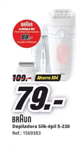 MediaMarkt BRAUN Depiladora Silk-épil 5-230 oferta