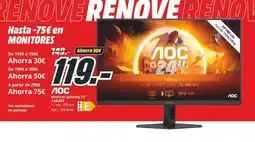 MediaMarkt AOC Monitor gaming 24" 24G4XE oferta