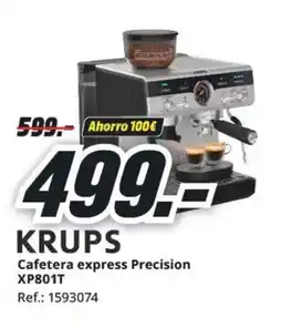 MediaMarkt KRUPS Cafetera express Precision oferta