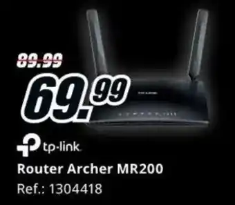 MediaMarkt TP LINK Router Archer MR200 oferta
