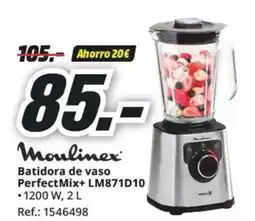 MediaMarkt MOULINEX Batidora de vaso PerfectMix+ LM871D10 oferta