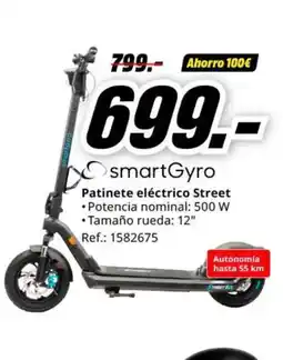 MediaMarkt Patinete eléctrico Street oferta