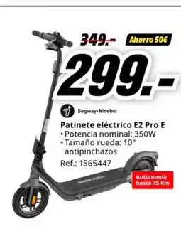 MediaMarkt Patinete eléctrico E2 Pro E oferta