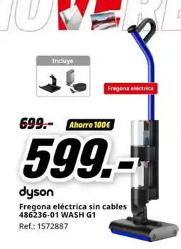 MediaMarkt DYSON Fregona eléctrica sin cables oferta