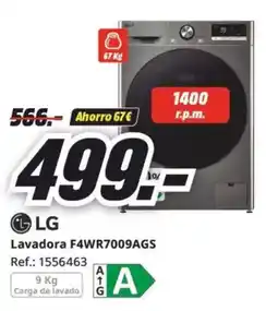 MediaMarkt LG Lavadora F4WR7009AGS oferta