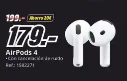 MediaMarkt AirPods 4 oferta