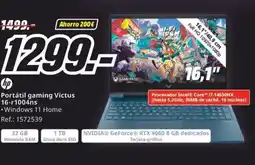 MediaMarkt HP Portátil gaming Victus oferta