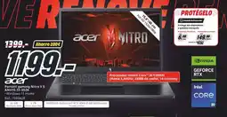 MediaMarkt ACER Portátil gaming Nitro V 5 ANV15-51-952K oferta